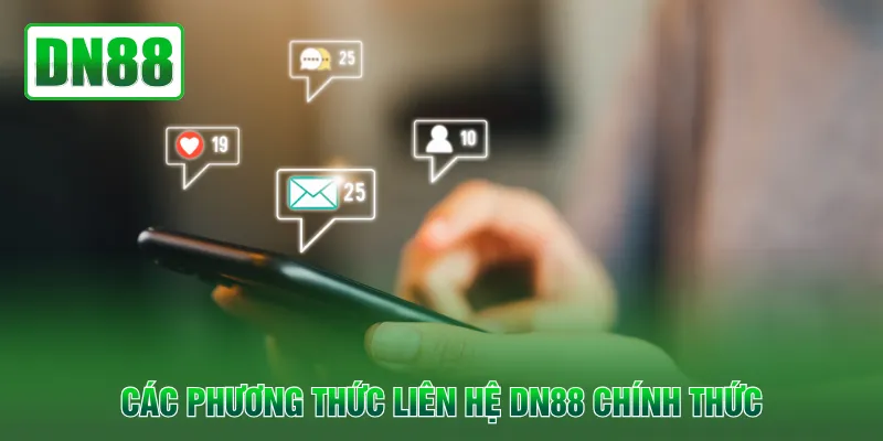 Các phương thức liên hệ DN88 chính thức